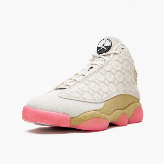 Kixify Jordan 13 Retro Chinese New Year  Ivory/Black/Digital Pink Club  CW4409-100