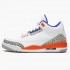 Kixify Jordan 3 Retro Knicks White/Old Royal University Ora 136064-148