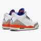 Kixify Jordan 3 Retro Knicks White/Old Royal University Ora 136064-148