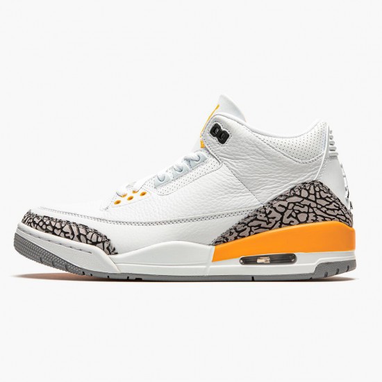 Kixify Jordan 3 Retro Laser Orange White/Laser Orange-Cement Grey CK9246-108