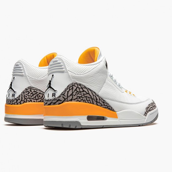 Kixify Jordan 3 Retro Laser Orange White/Laser Orange-Cement Grey CK9246-108