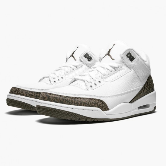 Kixify Jordan 3 Retro Mocha White/Chrome/Dark Mocha 136064-122