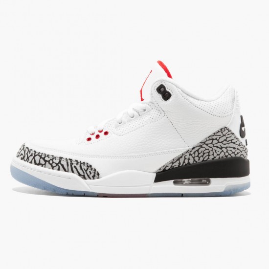 Kixify Jordan 3 Retro NRG Mocha White/Fire Red/Cement Grey 923096-101