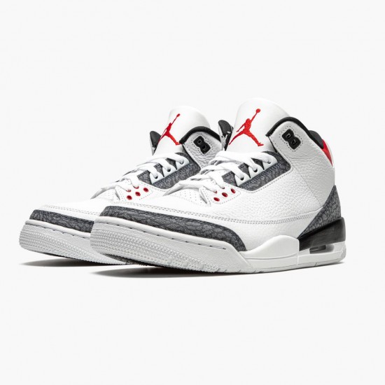 Kixify Jordan 3 SE DNM Fire Red White/Fire Red/Black CZ6433-100