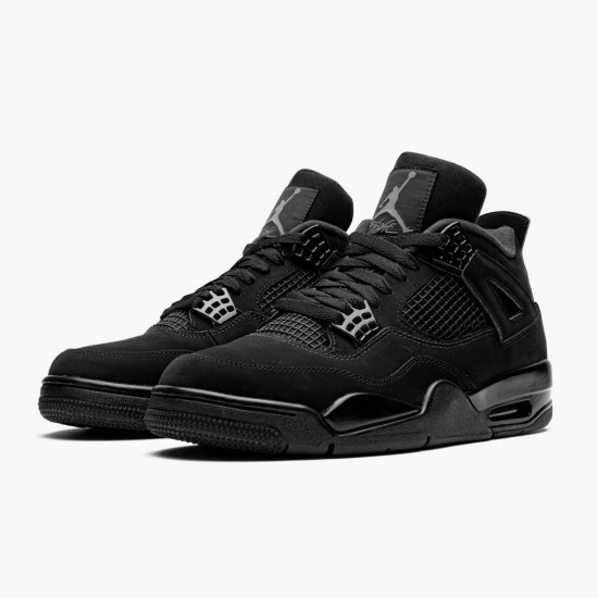 Kixify Jordan 4 Retro Black Cat Black/Black Light Graphite CU1110-010