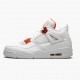 Kixify Jordan 4 Retro Metallic Orange White/Team Orange Metallic Sil CT8527-118