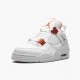 Kixify Jordan 4 Retro Metallic Orange White/Team Orange Metallic Sil CT8527-118