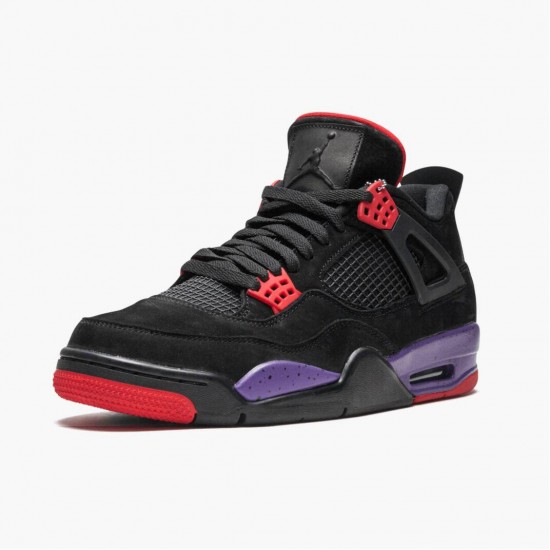 Kixify Jordan 4 Retro NRG Raptors 2018 Black/University Red/Court Purple AQ3816-065