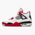 Kixify Jordan 4 Retro OG GS Fire Red 2020 White/Fire Red/Black Tech Grey 408452-160