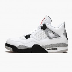 Kixify Jordan 4 Retro OG White Cement White/Fire Red-Tech Grey-Black 840606-192