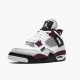 Kixify Jordan 4 Retro PSG Paris Saint Germain White/Neutral Grey/Black Borde  CZ5624-100