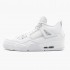 Kixify Jordan 4 Retro Pure Money White/Metallic Silver 308497-100