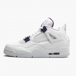 Kixify Jordan 4 Retro Purple Metallic White/Metallic Silver/Court Purple CT8527-115