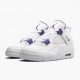 Kixify Jordan 4 Retro Purple Metallic White/Metallic Silver/Court Purple CT8527-115