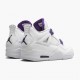 Kixify Jordan 4 Retro Purple Metallic White/Metallic Silver/Court Purple CT8527-115