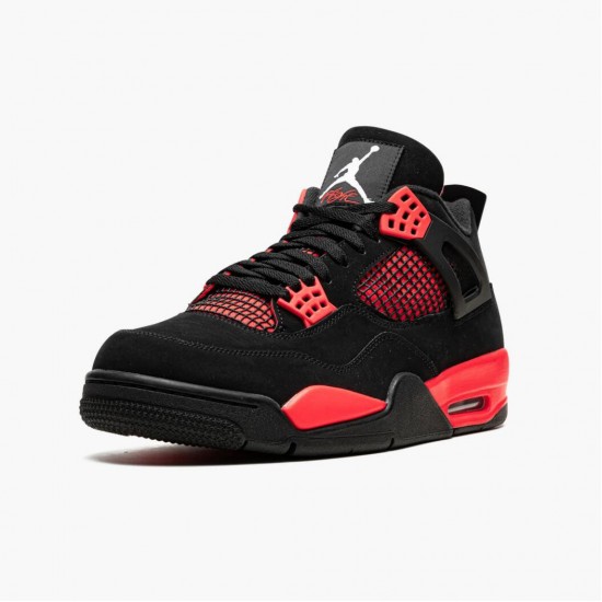 Kixify Jordan 4 Retro Red Thunder Black/Multi-Color/Multi-Color/Crimson CT8527-016