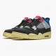 Kixify Jordan 4 Retro Union Off Noir Off Noir/Brigade Blue/Dark Smo DC9533-001