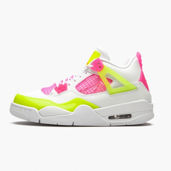 Kixify Jordan 4 Retro White Lemon Pink White/Lemon Venom/Pink Blast CV7808-100