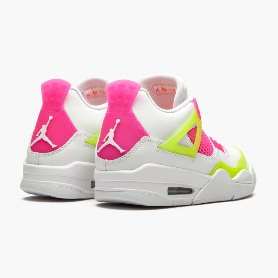 Kixify Jordan 4 Retro White Lemon Pink White/Lemon Venom/Pink Blast CV7808-100