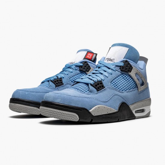 Kixify Jordan 4 Retro University Blue University Blue/Tech Grey Whit CT8527-400