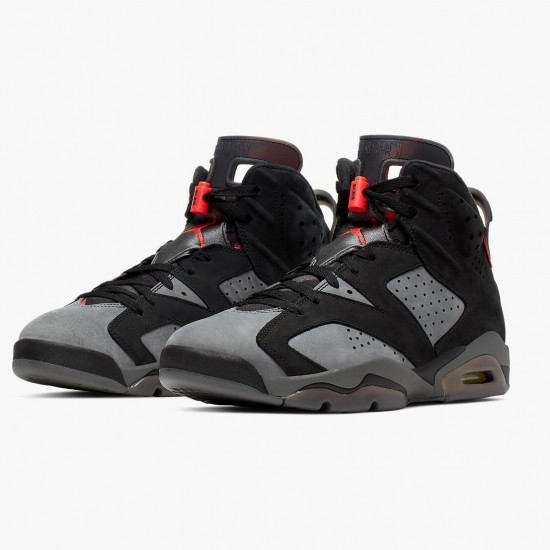 Kixify Jordan 6 Retro PSG Paris Saint Germain Iron Grey/Infrared 23 Black/Black CK1229-001