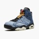 Kixify Jordan 6 Retro Washed Denim Black Sail/Varsity Red/Black 384664-060