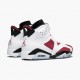 Kixify Jordan 6 Retro Carmine White/Carmine Black/Black 384664-160