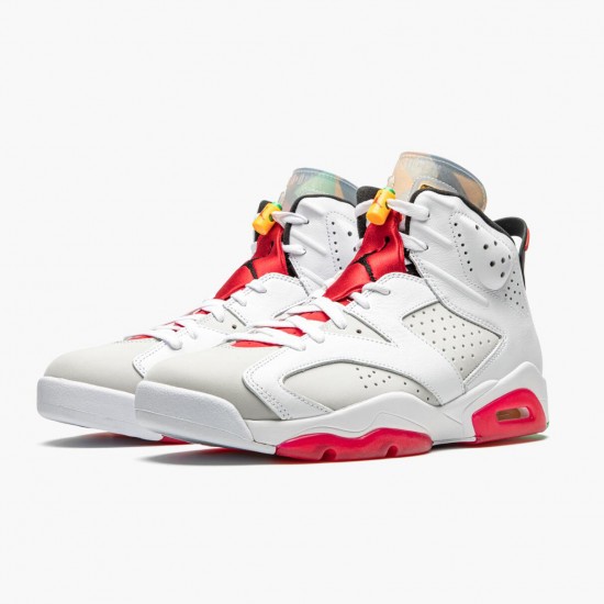 Kixify Jordan 6 Retro Hare Neutral Grey/White True Red Bl CT8529-062