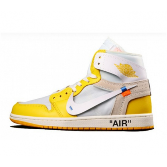 Kixify Jordans 1 High Canary Yellow AJ CANARY YELLOW Sneakers AQ0818 149