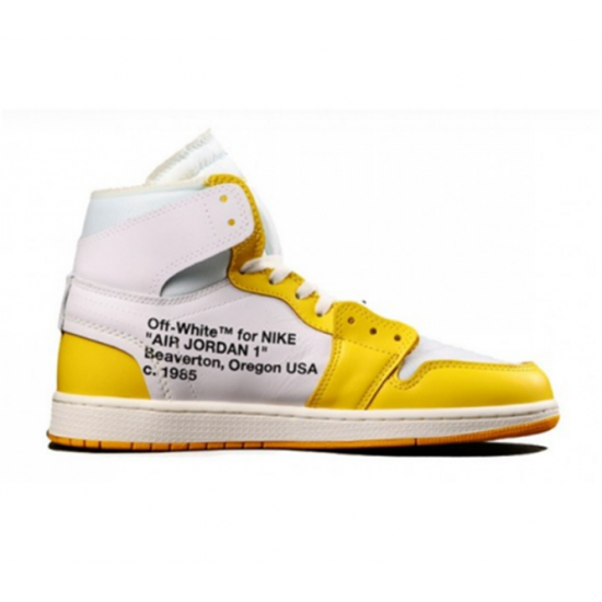 Kixify Jordans 1 High Canary Yellow AJ CANARY YELLOW Sneakers AQ0818 149