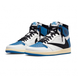 Kixify Jordans 1 High SP Fragment Design x Travis Scott Blue AJ Blue Sneakers DH3227 105