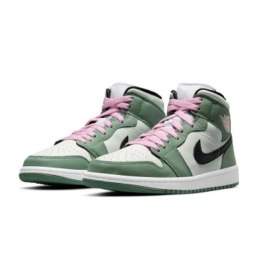 Kixify Jordans 1 Mid SE Dutch Green AJ Green Sneakers CZ0774 300