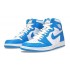 Kixify Jordans 1 High UNC' Blue AJ Blue Sneakers 555088 117