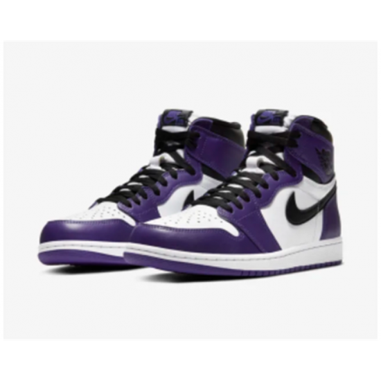 Kixify Jordans 1 High Court Purple AJ Purple Sneakers 555088 500