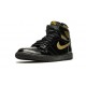 Kixify Jordans 1 High Black Metallic Gold AJ BLACK Sneakers 555088 032