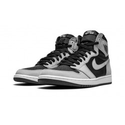 Kixify Jordans 1 High Black Smoke Grey BLACK AJ BLACK Sneakers 555088 035