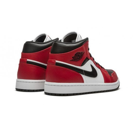 Kixify Jordans 1 Mid Chicago Black Toe AJ BLACK Sneakers 554724 069