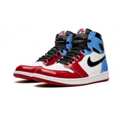 Kixify Jordans 1 High Fearless AJ Blue Red Sneakers CK5666 100