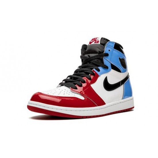 Kixify Jordans 1 High Fearless AJ Blue Red Sneakers CK5666 100