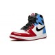 Kixify Jordans 1 High Fearless AJ Blue Red Sneakers CK5666 100