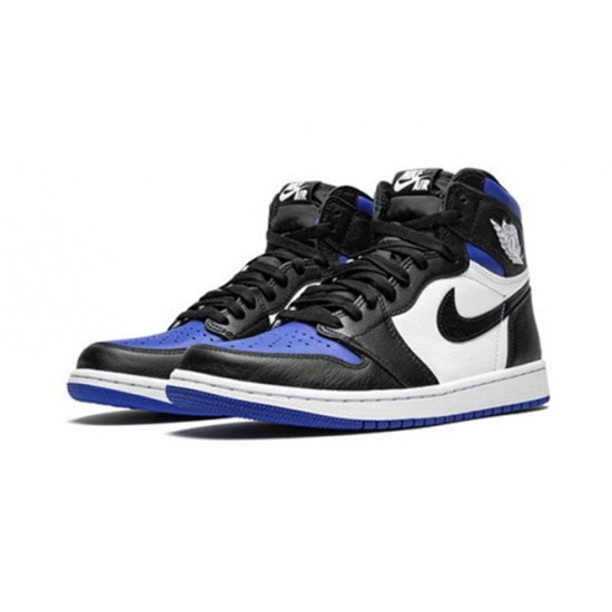 Kixify Jordans 1 High OG “Royal Toe AJ BLACK Sneakers 555088 041