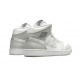 Kixify Jordans 1 Mid WHITE/PHOTON DUST-GREY FOG AJ WHITE Sneakers DC9035 100