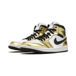 Kixify Jordans 1 Mid Metallic Gold AJ METALLIC GOLD Sneakers DC1419 700