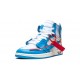 Kixify Jordans 1 High UNC AJ WHITE Sneakers AQ0818 148