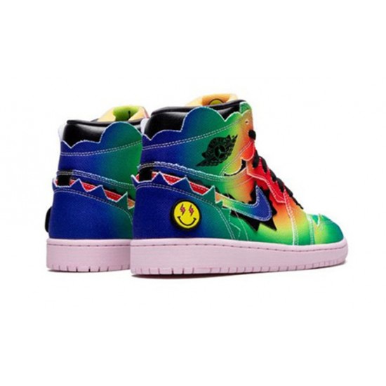 Kixify Jordans 1 High OG “J Balvin” AJ MULTI COLOR Sneakers DC3481 900