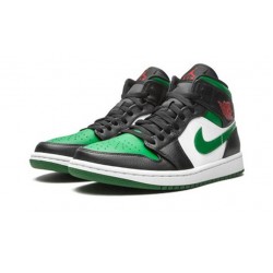 Kixify Jordans 1 Mid Incredible Hulk AJ BLACK Sneakers 554724 067