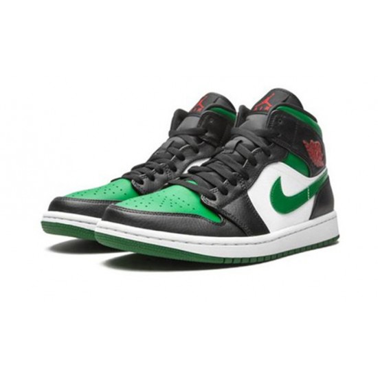 Kixify Jordans 1 Mid Incredible Hulk AJ BLACK Sneakers 554724 067