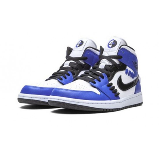 Kixify Jordans 1 Mid SE Game Royal AJ GAME ROYAL Sneakers CV0152 401