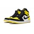 Kixify Jordans 1 Mid Yellow Toe AJ BLACK Sneakers 852542 071