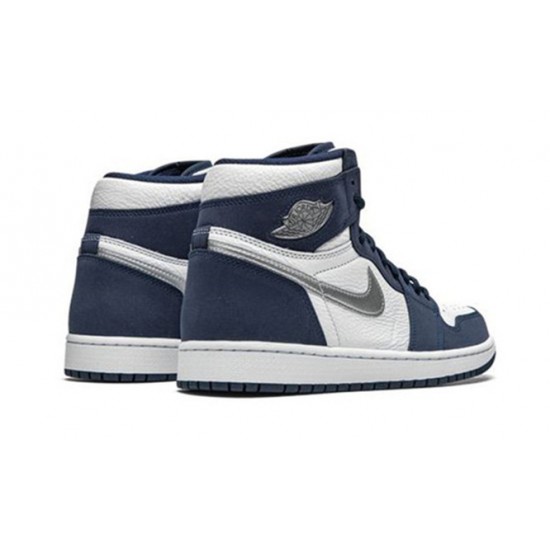 Kixify Jordans 1 High Midnight Navy AJ WHITE Sneakers DC1788 100